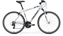 Велосипед MERIDA CROSSWAY 101.MET.WHITE(ANTRACITE/ DARKGREEN)52CM"