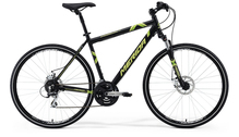 Велосипед MERIDA CROSSWAY 20-MD2.SILKBLACK(GREEN)48CM"