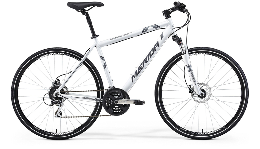 Велосипед MERIDA CROSSWAY 20-D1.WHITE(GREY)48CM"