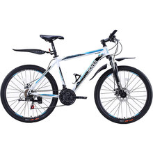 Велосипед ROVER Samson 26" рама 19" White/Blue Black