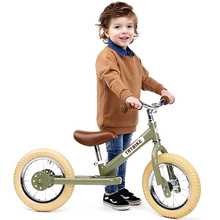 Беговел TRYBIKE Steel Оливковий (TBS-2-GRN-VIN)