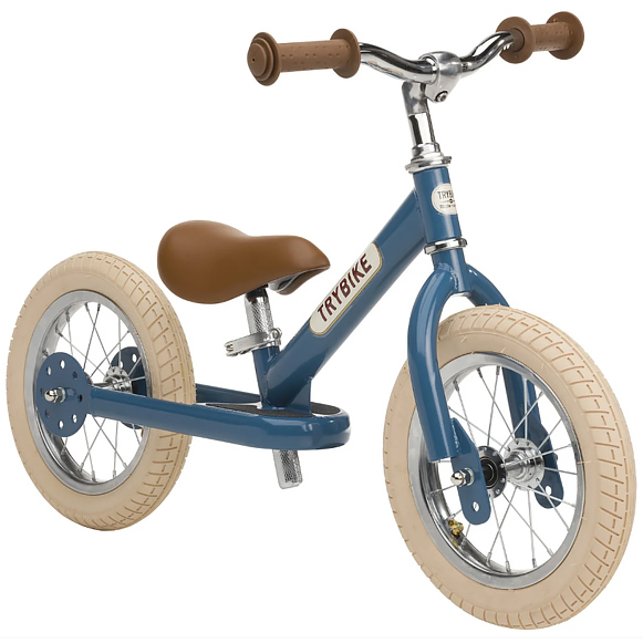 Беговел TRYBIKE Steel Синий (TBS-2-BLU-VIN) Руль Ширина руля: 41 см, Высота руля: регулируется от 54 до 61 см