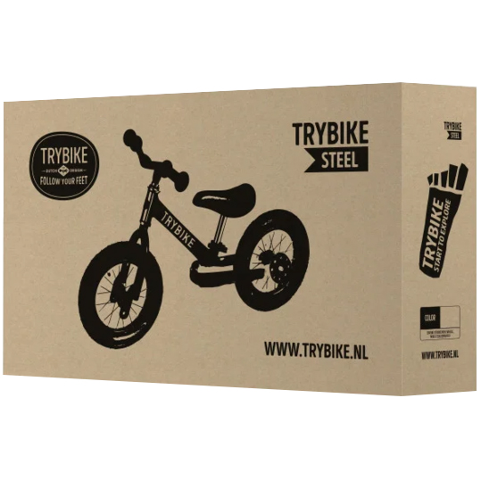 Беговел TRYBIKE Steel Розовый (TBS-2-PNK-VIN) Седло Высота сиденья регулируемая от 30 см до 45 см