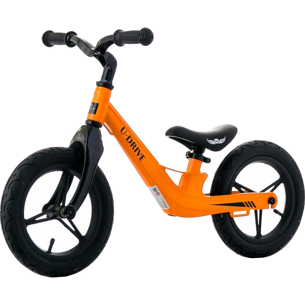 

Беговел BABYHIT U-DRIVE 12" Magnesium Rim Orange (71838), Біговел U-DRIVE 12" magnesium rim - Orange