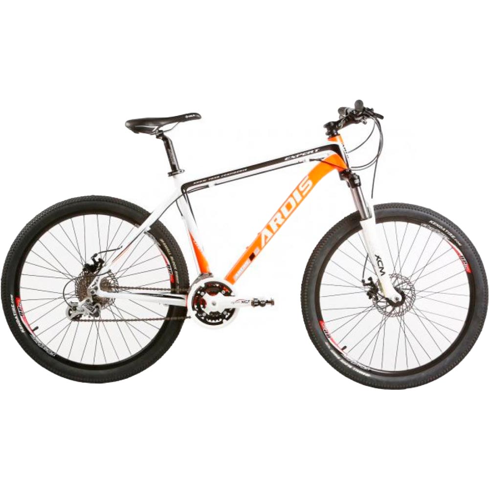Велосипед ARDIS Expert 26 "рама-19" Al White/Orange (0142)