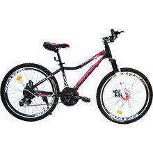 Велосипед CROSSRIDE Molly Lady 24 "рама-13" St Black (0225)