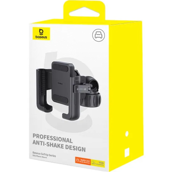 Заказать Велосипедное крепление для телефона BASEUS GoTrip Series Bike Phone Mount Cluster Black (C40572301111-00)