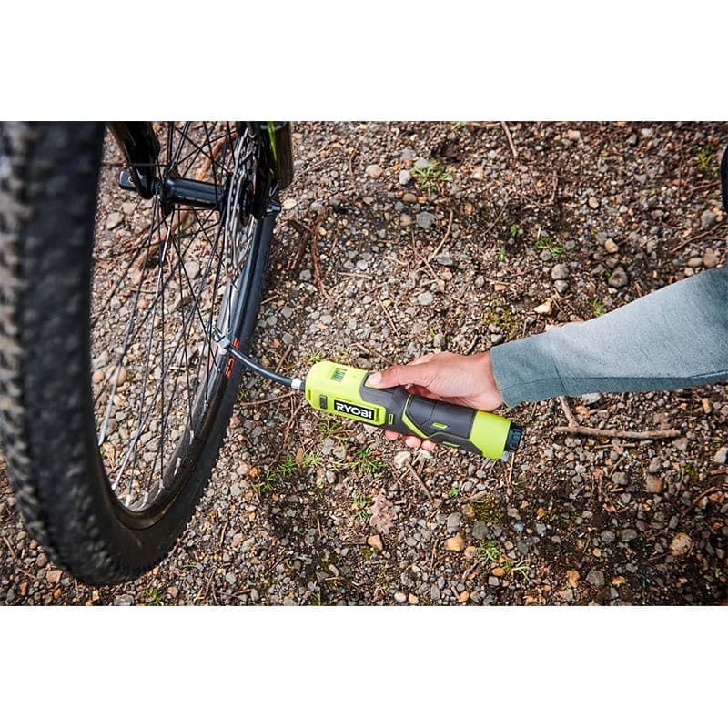 Зовнішній вигляд Насос велосипедний RYOBI USB Lithium RI4-0 без АКБ та ЗУ (5133006141)