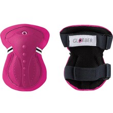 Комплект защитного снаряжения GLOBBER 25-50 кг Фуксия (541-310)