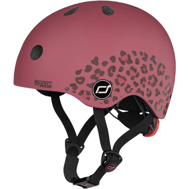 Шолом SCOOT&RIDE із ліхтариком 45-51 см XXS/XS Wildcat (SR-181206-WILDCAT) Матеріал пластик, пінопласт