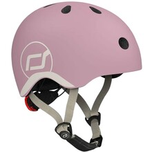 Шолом SCOOT&RIDE з ліхтариком 45-51см XXS/XS Wildberry (SR-181206-WILDBERRY)