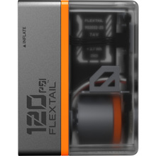 Велосипедний міні насос-задня фара FLEXTAIL Tiny Tire Pump ACS Black (6975755966342)