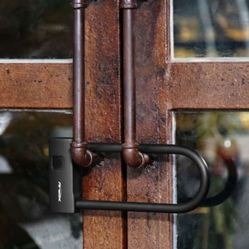 Зображення Замок XIAOMI Areox intelligent fingerprint U-lock Black