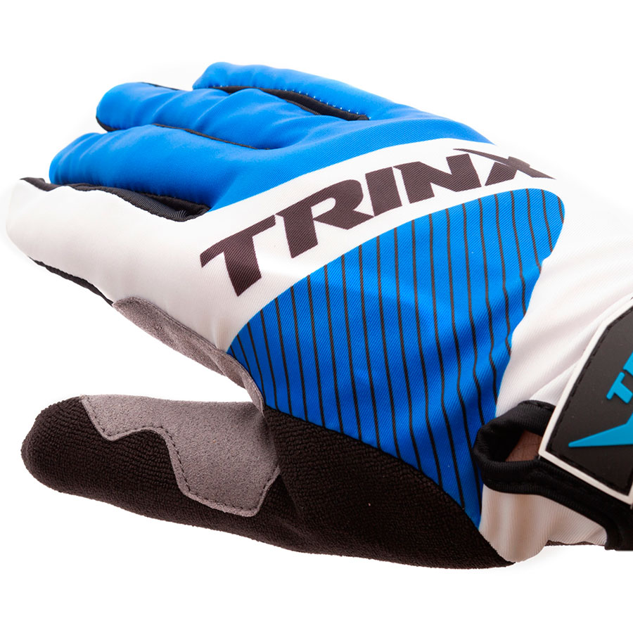 

Велоперчатки TRINX TF61 L Black-Blue (TF61.Black-Blue.L), Велоперчатки TF61 L Black-Blue