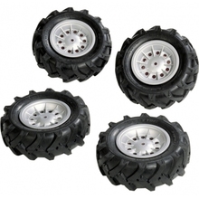 Набір надувних коліс ROLLY TOYS rollyTrac Air Tyres 4 шт Black (409181)