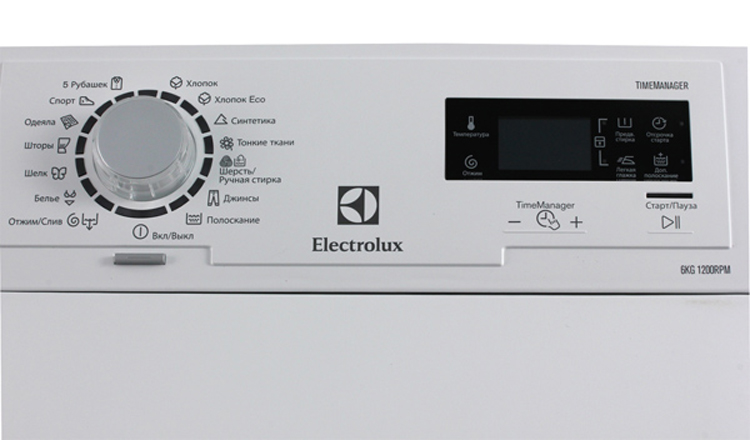 Пральна машина ELECTROLUX EWT1266TDW Тип машини автоматична