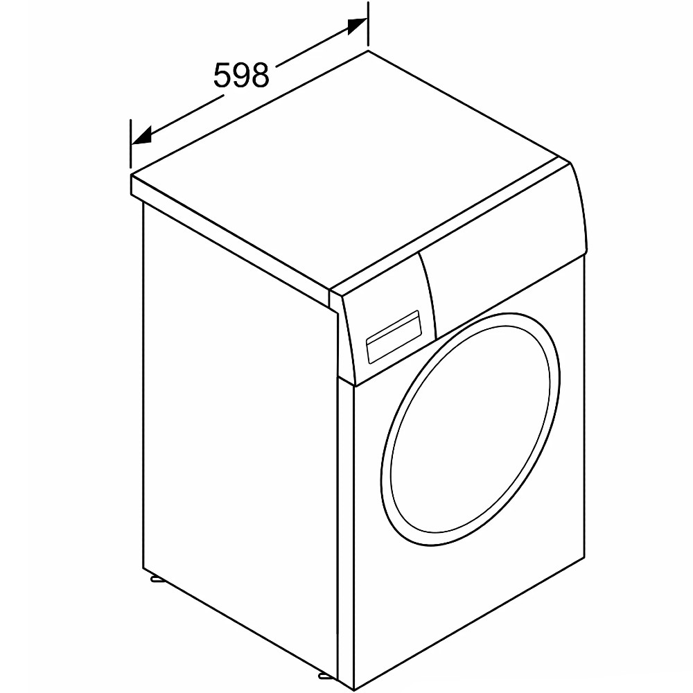 Зовнішній вигляд Пральна машина BOSCH WAW32640EU