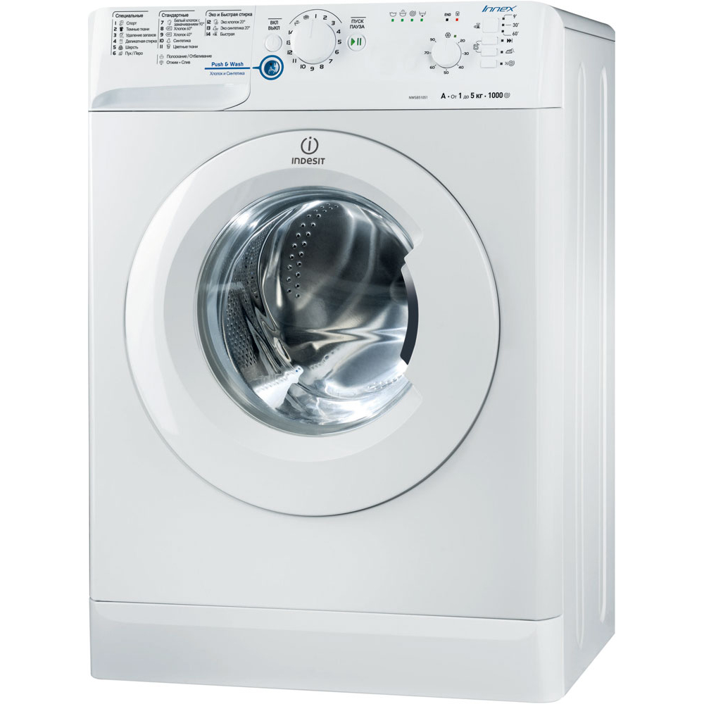 Стиральная машина INDESIT NWSB 51051 GR