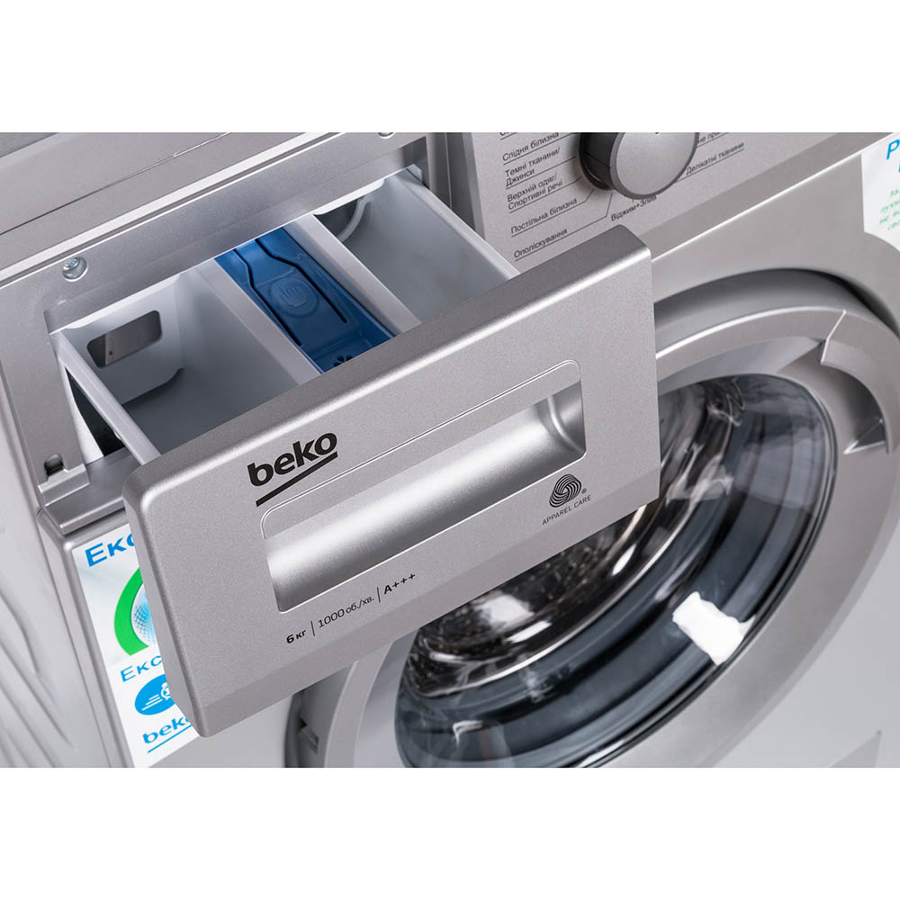 Пральна машина BEKO WRE 6512 BSSPT Максимальне завантаження 6