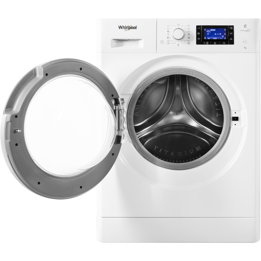 Пральна машина WHIRLPOOL FWSD71283WS EU (859991531540) Максимальне завантаження 7