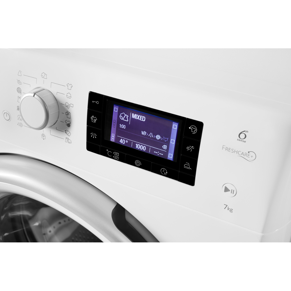 Зовнішній вигляд Пральна машина WHIRLPOOL FWSD71283WS EU (859991531540)