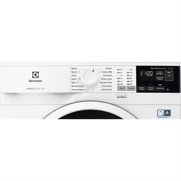 Пральна машина ELECTROLUX EW6S4R27W Тип машини пральна машина