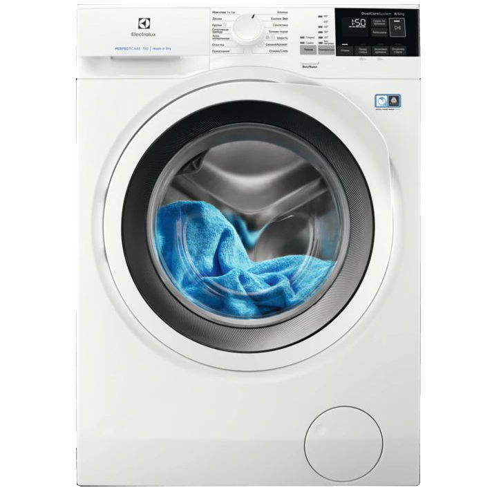 Прально-сушильна машина ELECTROLUX EW7WR4684W