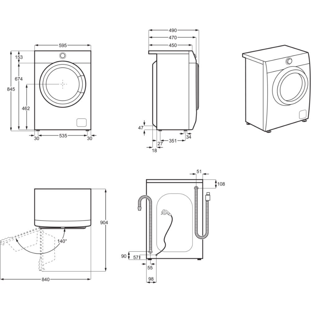 В інтернет магазині Пральна машина ELECTROLUX EW6S2R27C