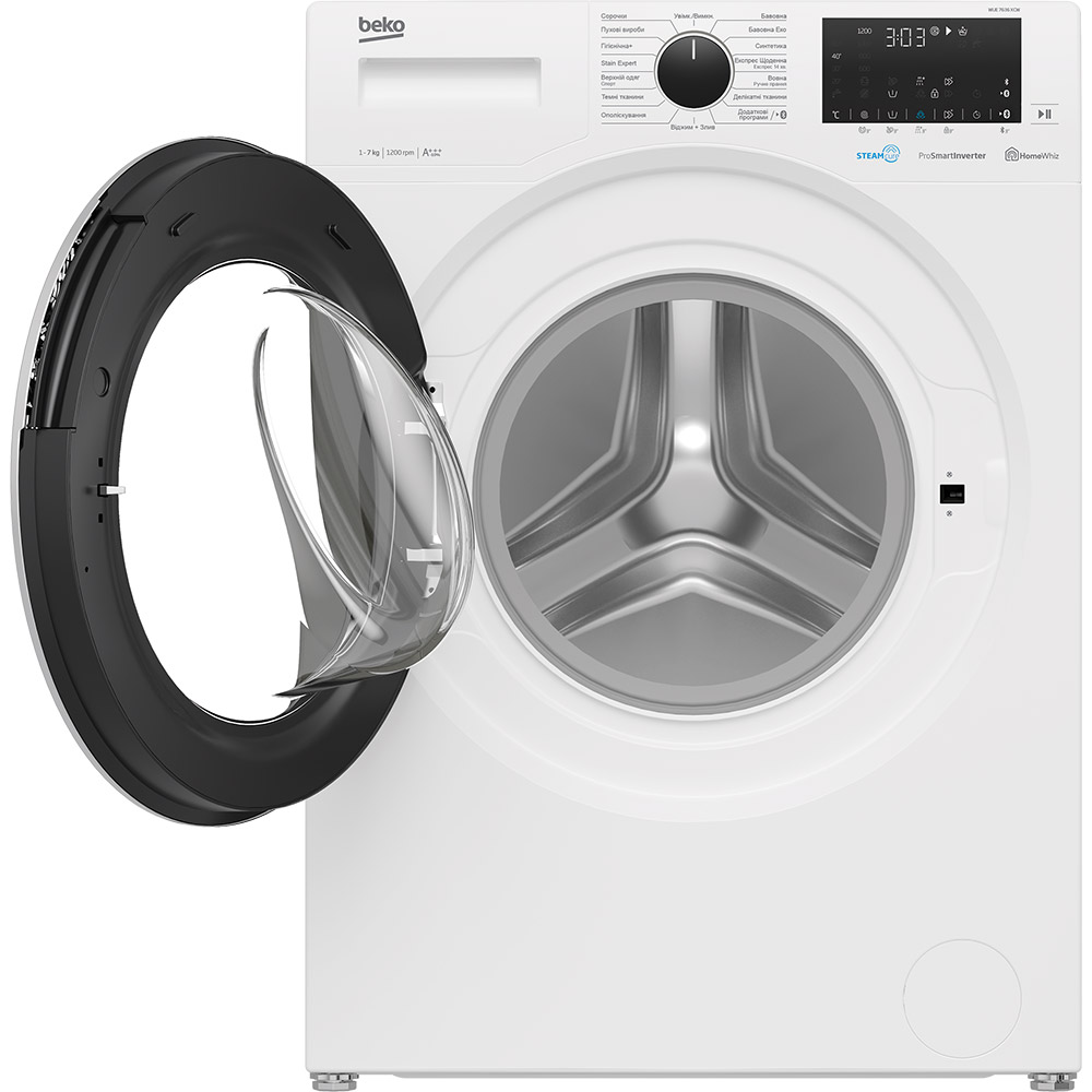 Пральна машина BEKO WUE 7636 XCW Тип машини автоматична