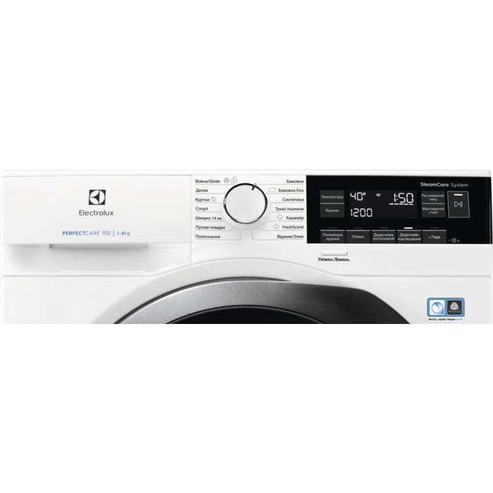 Пральна машина ELECTROLUX EW7F348SU Клас енергозбереження A+++