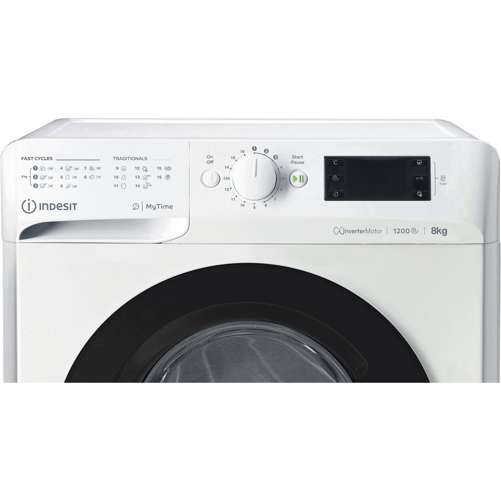 Стиральная машина INDESIT OMTWE 81283 WK EU Максимальная загрузка 8