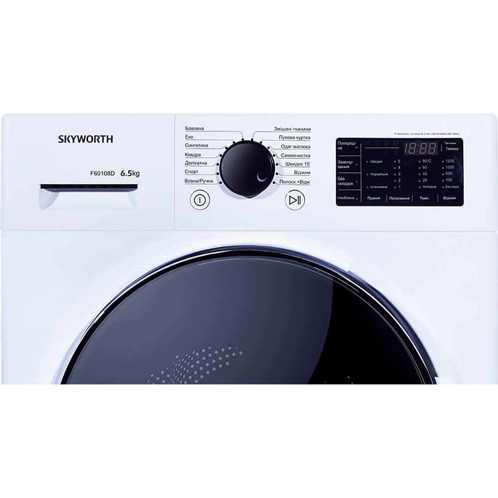 Пральна машина SKYWORTH F60108D Тип машини автоматична