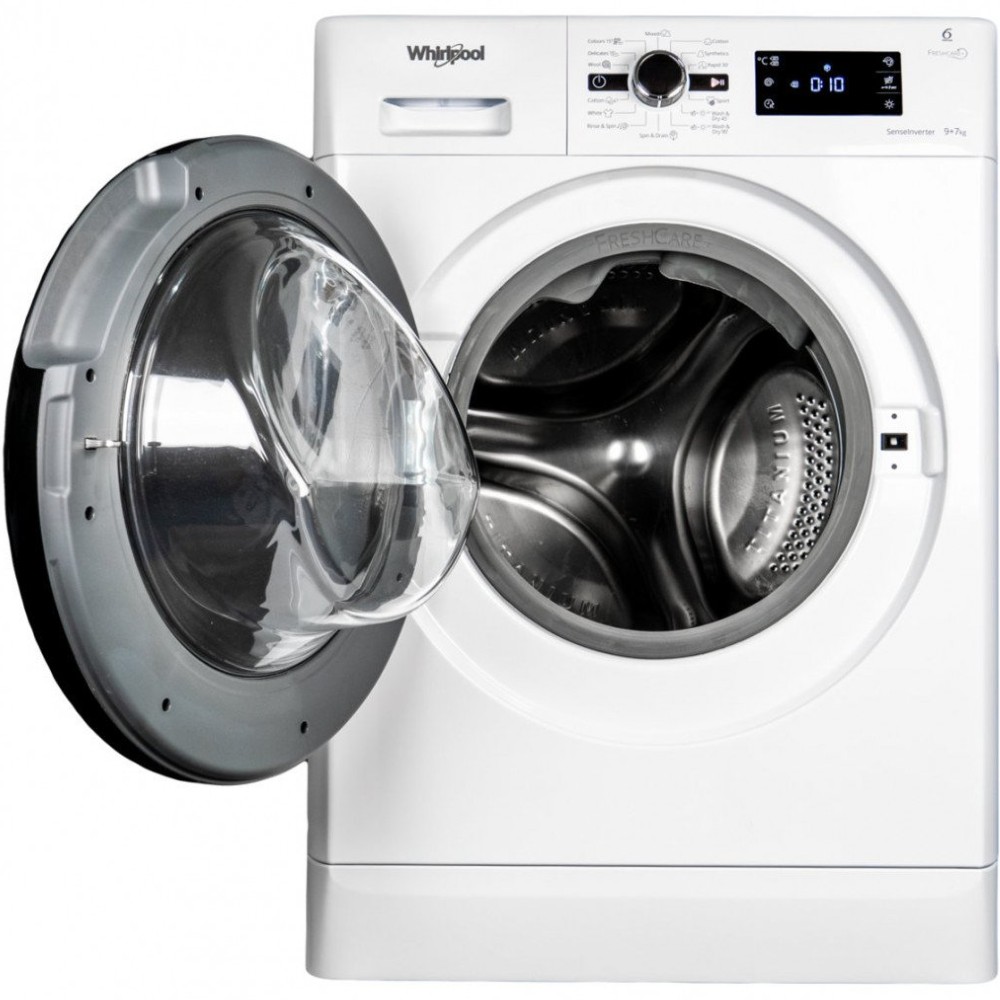 Прально-сушильна машина WHIRLPOOL FWDG97168BEU Тип машини автоматична