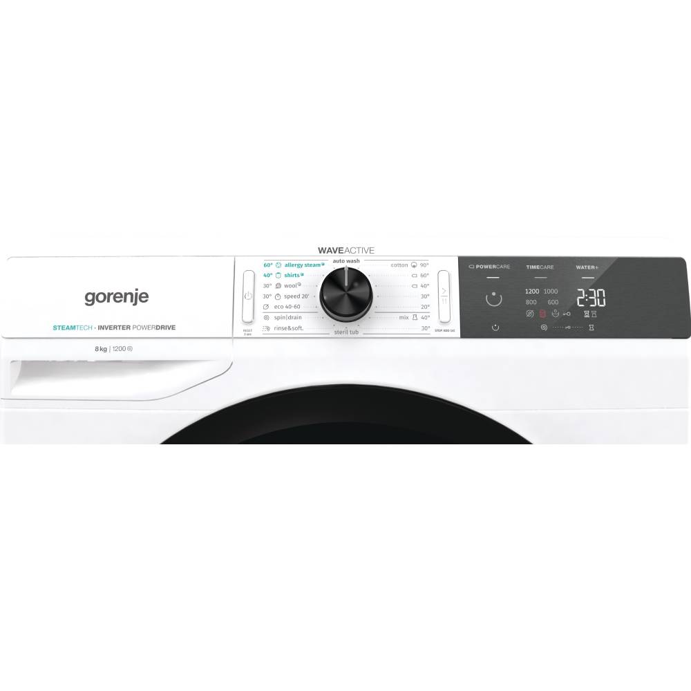 Пральна машина GORENJE WNEI 82 SDS/UA (PS22/27120) (739376) Максимальне завантаження 8