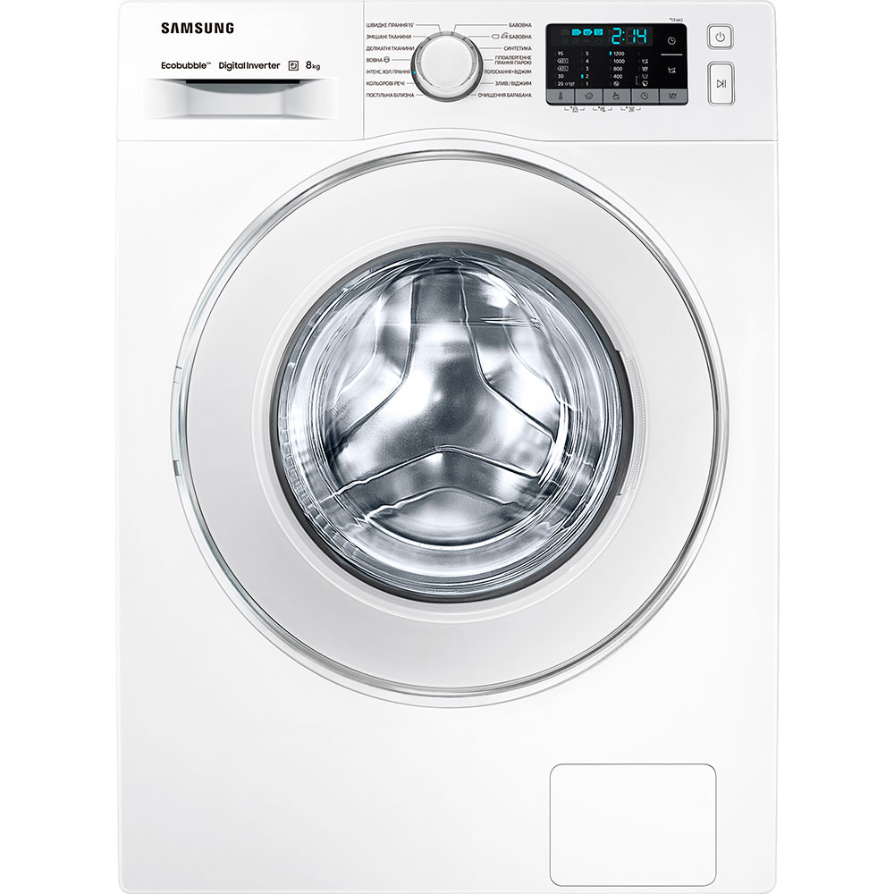 Пральна машина SAMSUNG WW80J52E0JW/UA