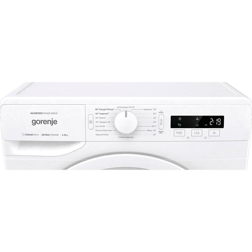 Стиральная машина GORENJE WNPI 82 BS/UA (PS22/14120) Тип машины автоматическая