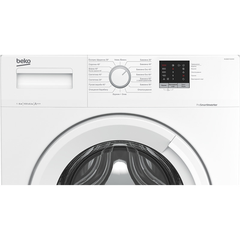 Стиральная машина BEKO WUE6511IXWW Тип загрузки фронтальная