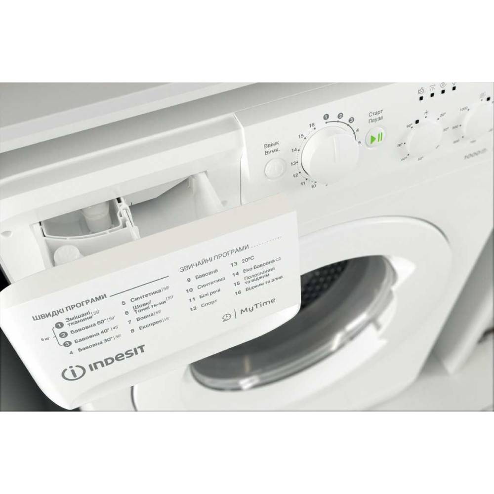 Внешний вид Стиральная машина INDESIT OMTWSC 51052 W UA