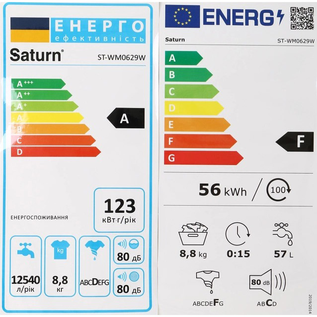 Изображение Стиральная машина SATURN ST-WM0629W