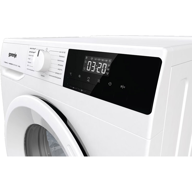 Пральна машина GORENJE WNHPI 62SCSIRV/UA (WFLP6012) Максимальне завантаження 6