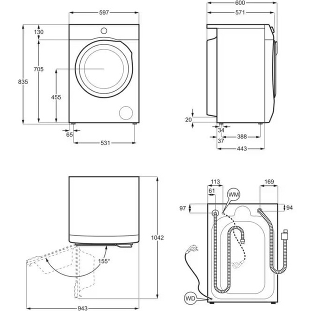 В інтернет магазині Прально-сушильна машина ELECTROLUX EW7W4492U