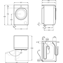 Прально-сушильна машина ELECTROLUX EW7W4492U