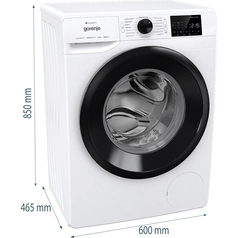 Зображення Пральна машина GORENJE WPNEI84SBSWIFI/UA (PS22/67142)