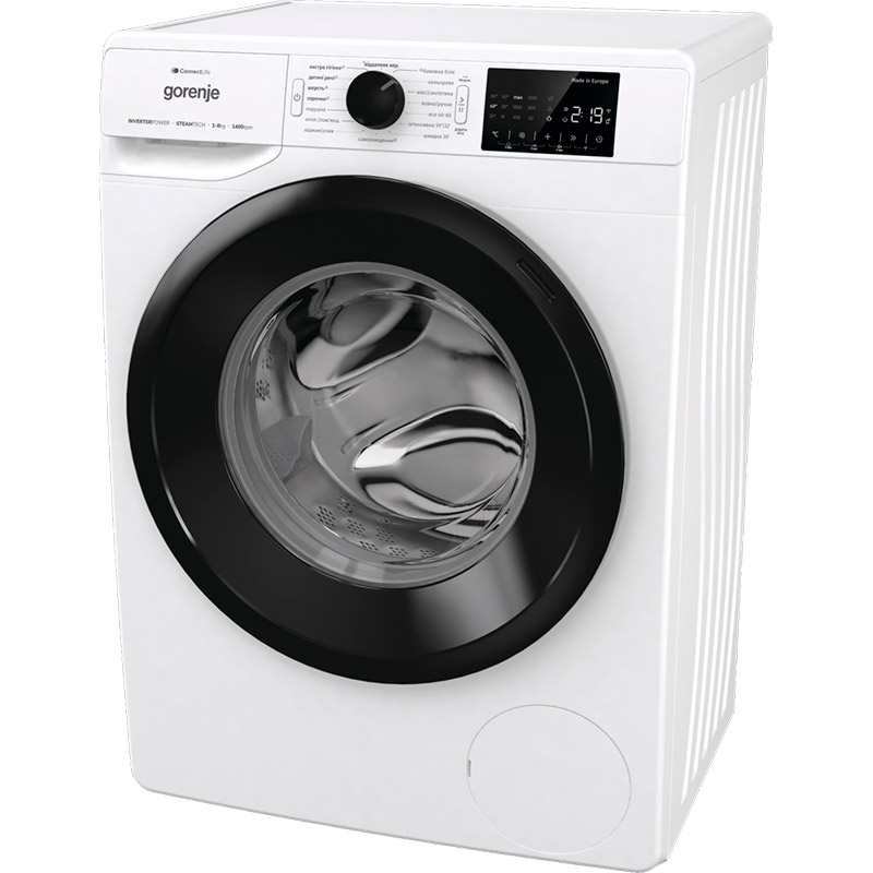 Пральна машина GORENJE WPNEI84SBSWIFI/UA (PS22/67142) Максимальне завантаження 8