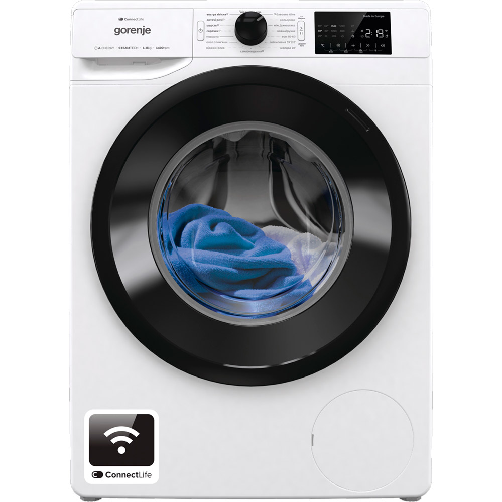 Пральна машина GORENJE WPNEI84A1SWIFI/UA (PS22/64142)