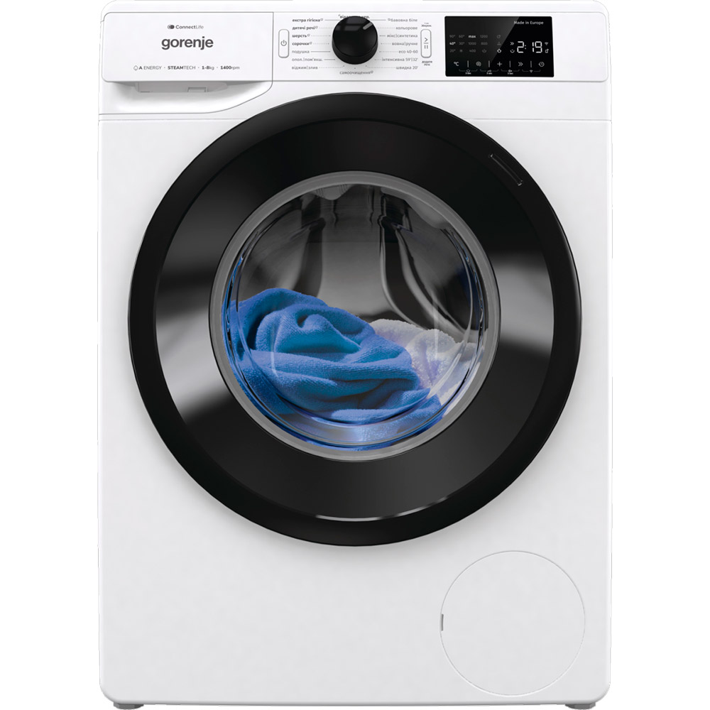 Пральна машина GORENJE WPNEI84A1SWIFI/UA (PS22/64142) Тип завантаження фронтальне