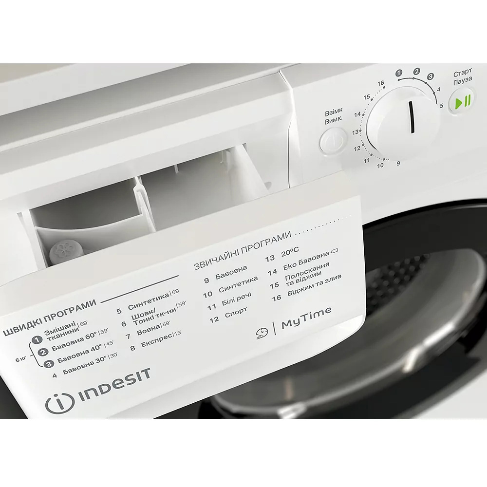 Стиральная машина INDESIT OMTWSE 61293 WK UA Тип машины автоматическая