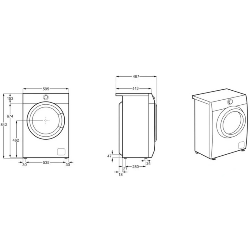 Стиральная машина AEG LSR6E47DU (914343160) Класс энергопотребления A+++