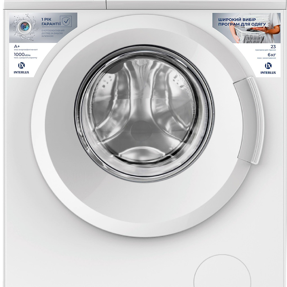 Стиральная машина INTERLUX Белый (IWM-0606W) Класс энергопотребления A+