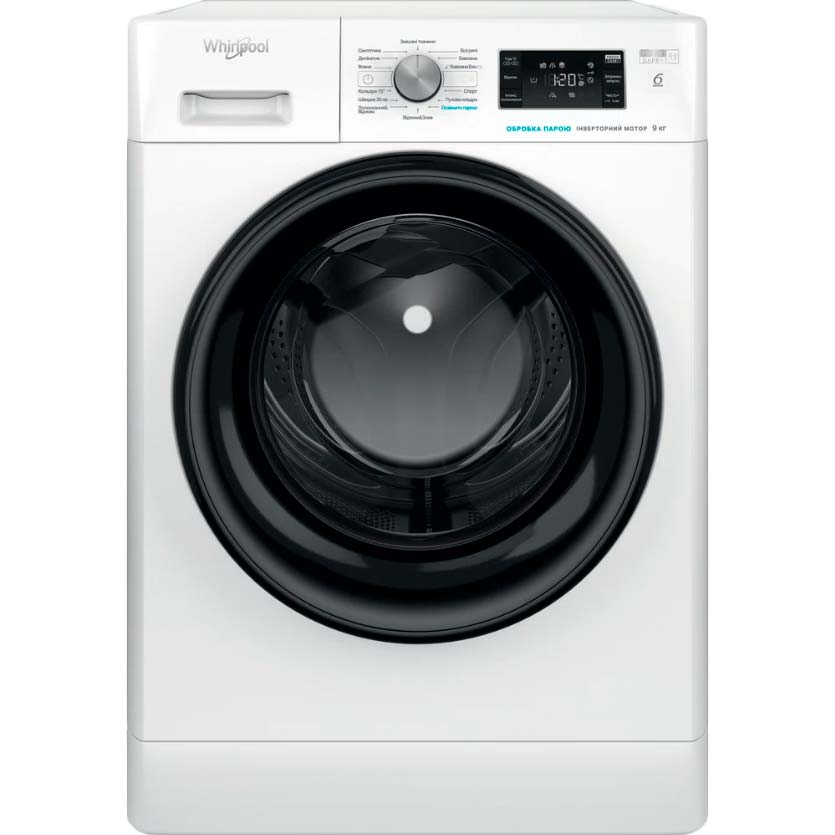 Комплект Стиральная машина WHIRLPOOL FFB 9448 BV UA + Сушильная машина WHIRLPOOL FFT M22 9X2B UA Тип машины автоматическая